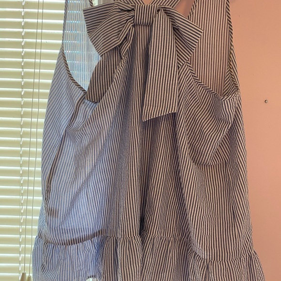 Striped blue and white top - Picture 6 of 6